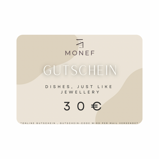 Geschenkgutscheine - MONEF | -